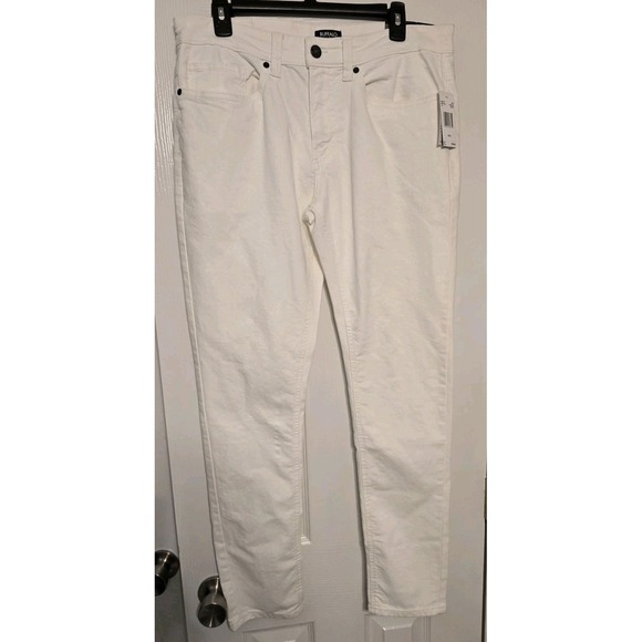 Buffalo David Bitton Jeans Other - Buffalo David Bitton Jeans Skinny Max Stretch Mens 32x32 (32x31) White NWT Indie
